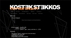Desktop Screenshot of kostekstekkos.com
